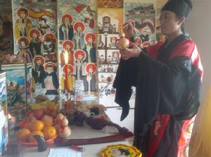 為張氏信士葫蘆開光