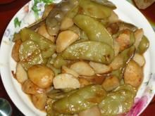 扁豆燒山芋 扁豆燒山芋