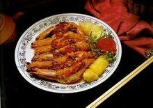 蒜香蒸明蝦 蒜香蒸明蝦