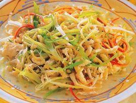 雀菜雞絲 雀菜雞絲