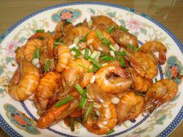 蒜蓉炒蝦 蒜蓉炒蝦