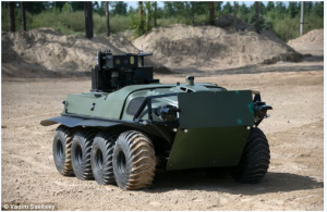 俄研製無人戰車