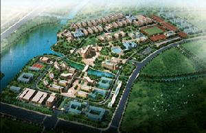 上海電機學院臨港校區鳥瞰圖