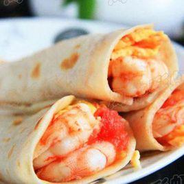 鮮蝦雞蛋餅 鮮蝦雞蛋餅