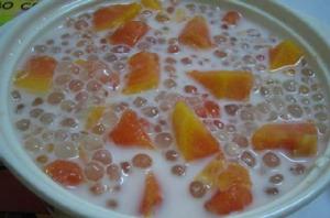 木瓜西米撈錦鯉 木瓜西米撈錦鯉