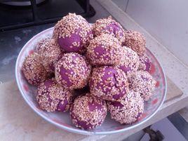 紫薯球 紫薯球