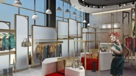 服裝展櫃 服裝展櫃