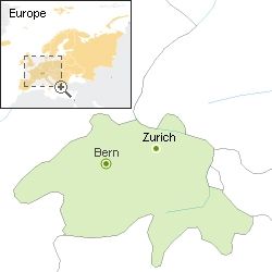 （圖）蘇黎世(Zurich)地理位置