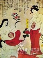 日本“浮世繪”中的懷孕女子