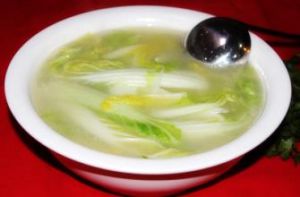 白菜雞湯 白菜雞湯