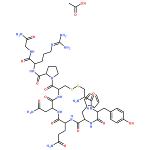 精氨酸加壓素分子結構圖