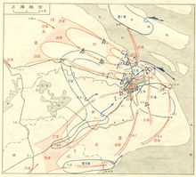 上海戰役作戰圖