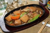鐵板豆腐
