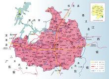 汝城縣地圖