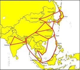 亞洲電網互聯模式 亞洲電網互聯模式