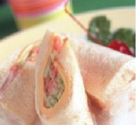 黃瓜火腿卷 黃瓜火腿卷