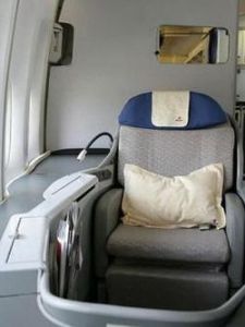 前艙的座椅就是這樣的