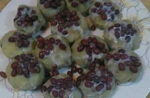 紅薯紅豆團 紅薯紅豆團