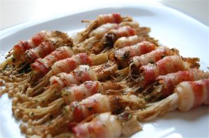 黑椒金針培根 黑椒金針培根