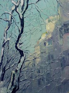 老師油畫寫生作品