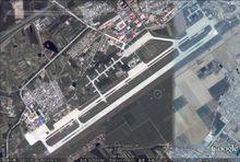 山海關機場（谷歌地圖）