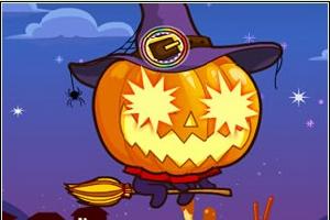 小黑花花大戰南瓜巫師 小黑花花大戰南瓜巫師