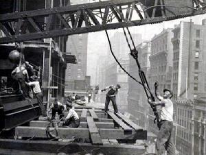 帝國大廈建築中