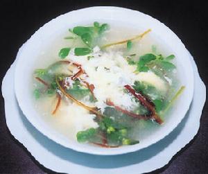 馬齒莧雞粥 馬齒莧雞粥