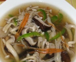 金菇腐竹羹 金菇腐竹羹