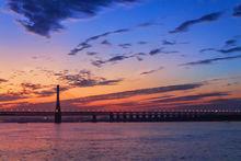 天興洲長江大橋之景