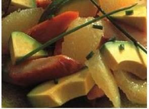 葡萄柚辣沙司煙燻鯖魚 葡萄柚辣沙司煙燻鯖魚