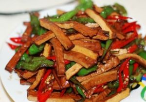 爆香辣炒香乾 爆香辣炒香乾