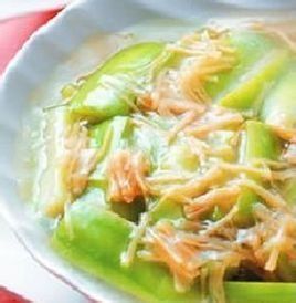 干貝燴絲瓜 干貝燴絲瓜