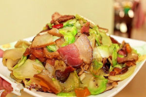 臘肉炒芥菜疙瘩 臘肉炒芥菜疙瘩