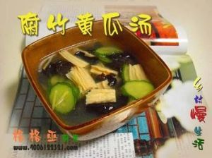 黃瓜腐竹湯 黃瓜腐竹湯