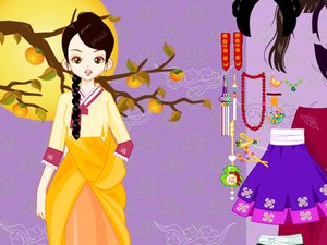 月色桃樹美人 月色桃樹美人