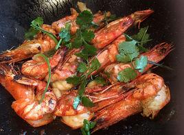 鹽炒海蝦 鹽炒海蝦