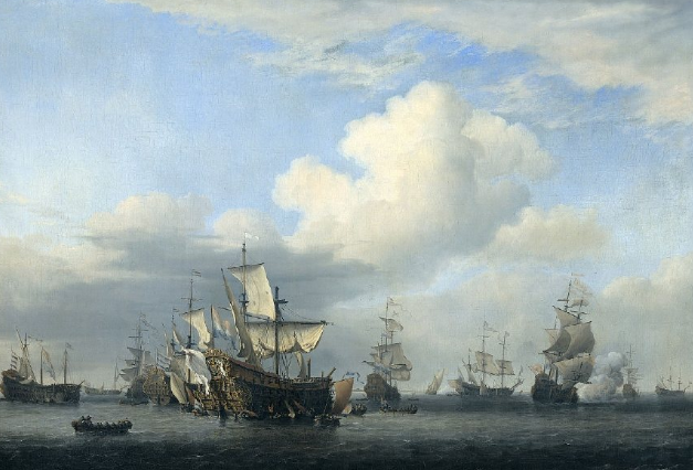 英荷戰爭油畫