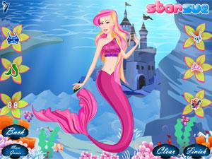 芭比美人魚換裝 芭比美人魚換裝