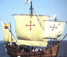 哥倫布首航航船