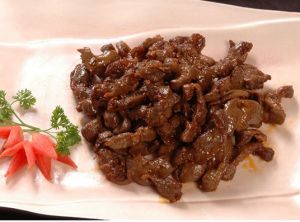 五香燜雞胗 五香燜雞胗