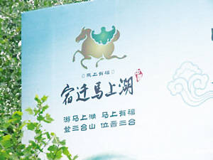 “馬上湖”頻現廣告牌