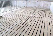 漏縫地板的實際套用