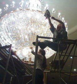 清洗水晶燈 清洗水晶燈