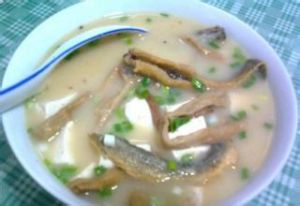 豆腐泥鰍湯 豆腐泥鰍湯