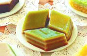 椰汁板蘭糕 椰汁板蘭糕