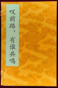 嘆前路,有誰共鳴 嘆前路,有誰共鳴