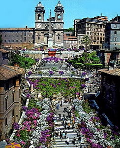 羅馬鮮花廣場 羅馬鮮花廣場
