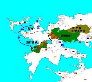 （圖）央國內戰戰線圖
