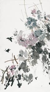 2005年 淡彩牡丹